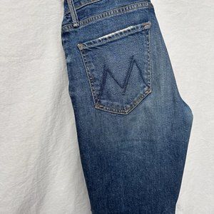 MOTHER  Highrise Straight leg jean